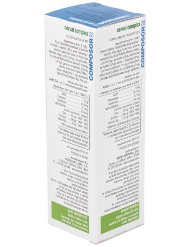 Composor 28 Nerval Complex Xxi 50Ml. de Soria Natural