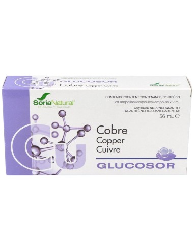 Glucosor Cobre 28Amp. de Soria Natural