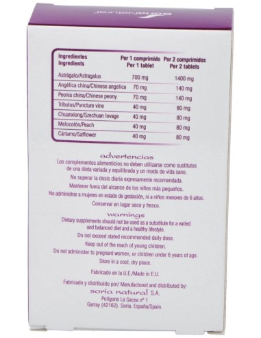 Chinasor 01 Bu Yang Huang Wu Wan 30Comp. de Soria Natural