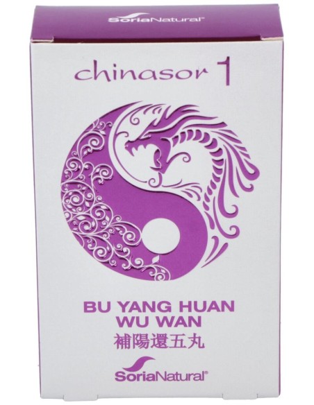 Chinasor 1 Bu Yang Huang Wu Wan 30 Comprimidos de Soria Natural