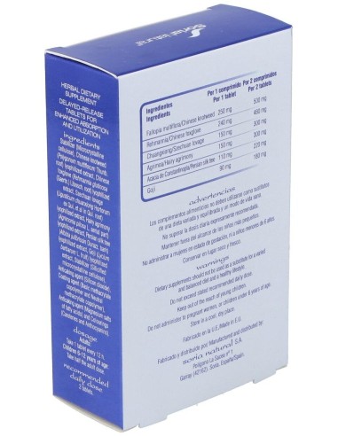 Chinasor 07 Yang Xue An Shen Wan 30Comp. de Soria Natural