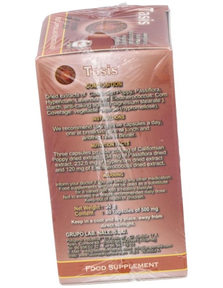 Tasis 60Cap. de Nale