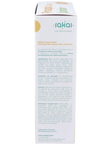 Proapic Jalea Real Infantil-Junior 20Amp. de Sakai