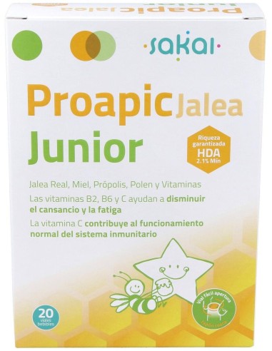 Proapic Jalea Real Infantil-Junior 20Amp. de Sakai