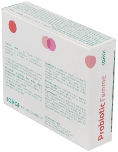 Probiotic Femme 30Cap. de Sakai