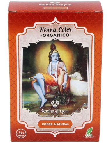 Henna Polvo Cobre Natural 100Gr de Radhe Shyam
