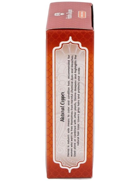 Henna Polvo Cobre Natural 100Gr de Radhe Shyam