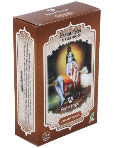 Henna Polvo Castaño Claro 100Gr. de Radhe Shyam