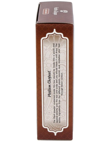 Henna Polvo Castaño Medio 100Gr. Eco de Radhe Shyam