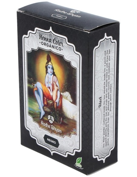 Henna Polvo Negro 100Gr. de Radhe Shyam