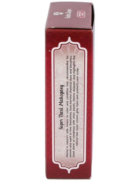 Henna Polvo Super Caoba Oscuro 100Gr. de Radhe Shyam