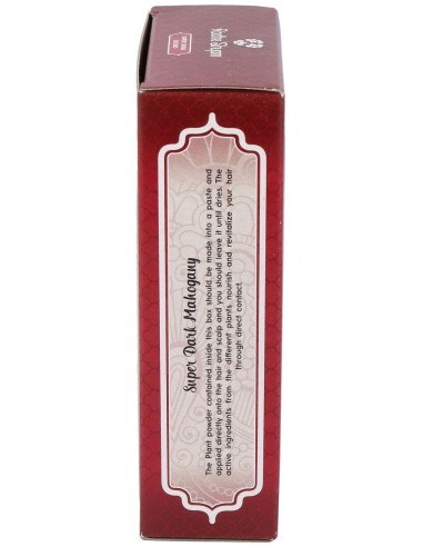 Henna Polvo Super Caoba Oscuro 100Gr. de Radhe Shyam