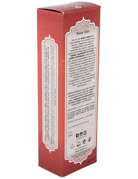 Henna Pasta Caoba 200Gr. de Radhe Shyam