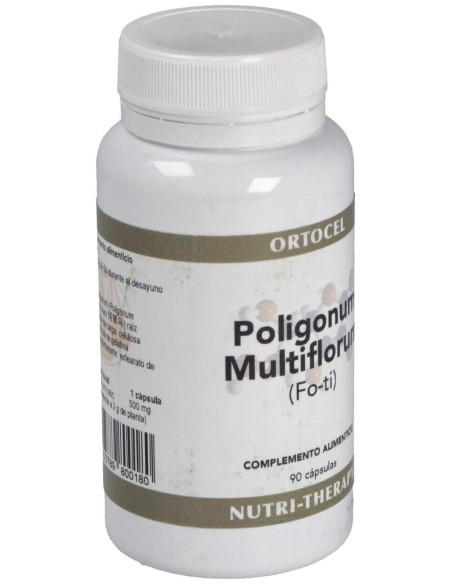 Poligonum Multiflorum (Fo-Ti) 500Mg. 90Cap. de Ortocel Nutri-Therapy