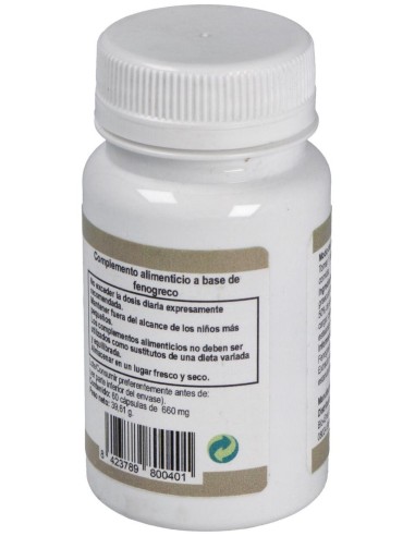 Fenogreco 500Mg. 60Cap. de Ortocel Nutri-Therapy