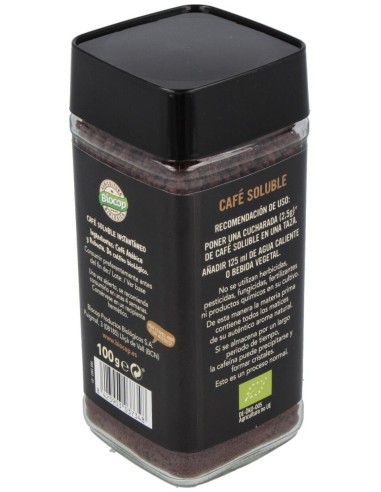 Cafe Soluble Instantaneo 100Gr. Bio de Biocop