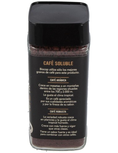 Cafe Soluble Instantaneo 100Gr. Bio de Biocop