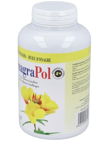 Onagrapol (Aceite De Onagra) 500Mg. 400Perlas de Plantapol