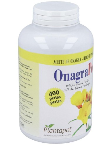 Onagrapol (Aceite De Onagra) 500Mg. 400Perlas de Plantapol