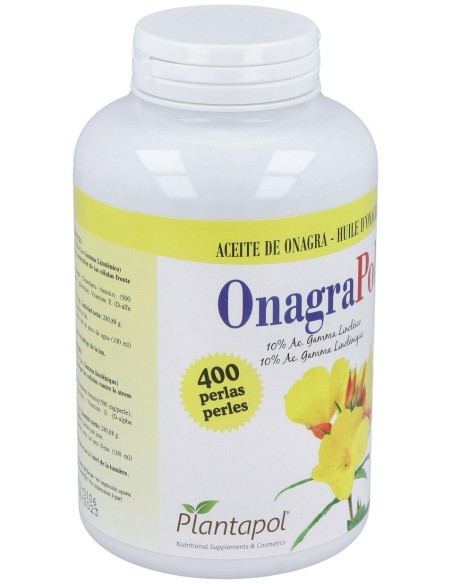 Onagrapol (Aceite De Onagra) 500Mg. 400Perlas de Plantapol