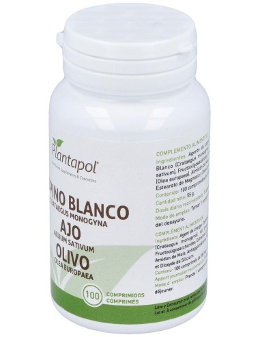 Espino Blanco-Ajo-Olivo 100Comp. de Plantapol