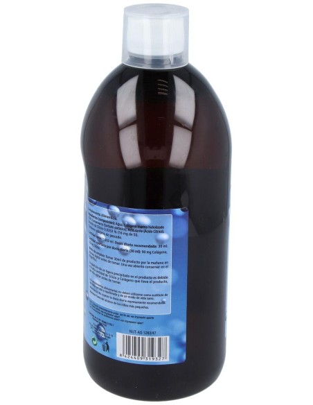 Silicio Org. Biodisponible+Colageno Marino 1Litro de Plantapol