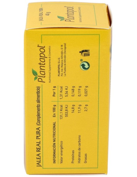 Jalea Real Fresca 40Gr. (Refrigeracion) de Plantapol
