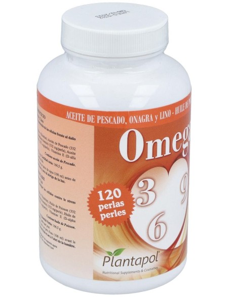 Omega 3,6,9  120 Perlas de 1.400 Mg de Plantapol