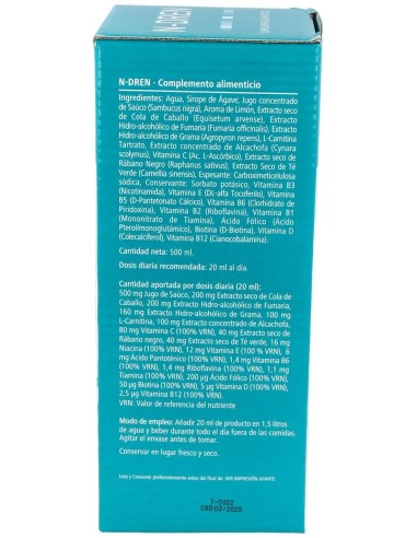 N-Dren 500Ml. Plantapol