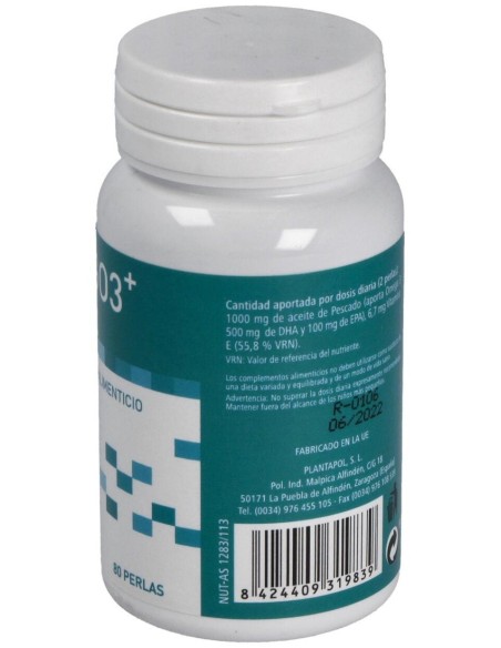 N-Ago3 (Dha 50) 80Perlas de Plantapol