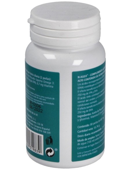 N-Ago3 (Dha 50) 80Perlas de Plantapol