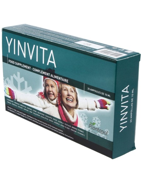 Yinvita (Ginseng+Shitake+Eleutero.) 20Amp. de Plantapol