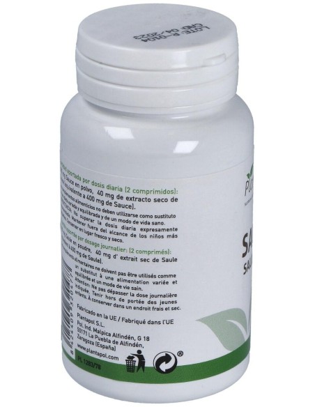 Sauce (100 Comprimidos 500 Mg) de Plantapol