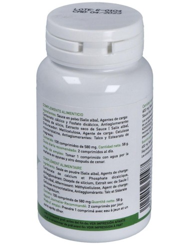Sauce (100 Comprimidos 500 Mg) de Plantapol