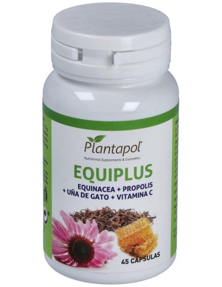 Equiplus (Echina-Propolis-Uña Gato-Vit. C) 45Cap. de Plantapol