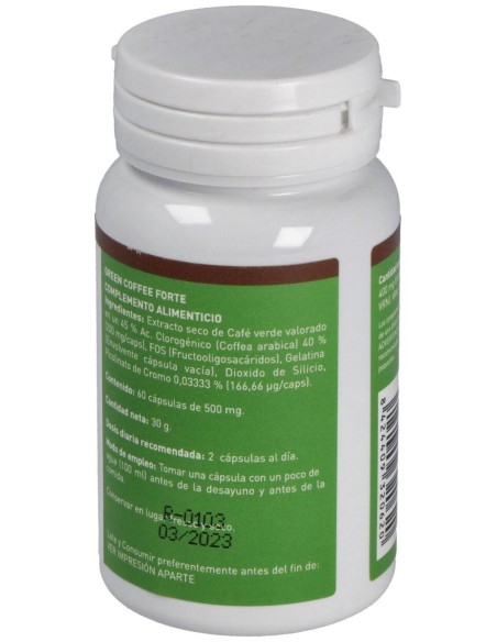 Green Coffee Forte (Cafe Verde) 60Cap. de Plantapol