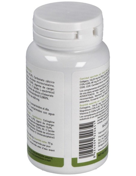 Colageno, Magnesio, Vitamina C y D (120 Comprimidos 600 Mg)                                                     de Plantapol