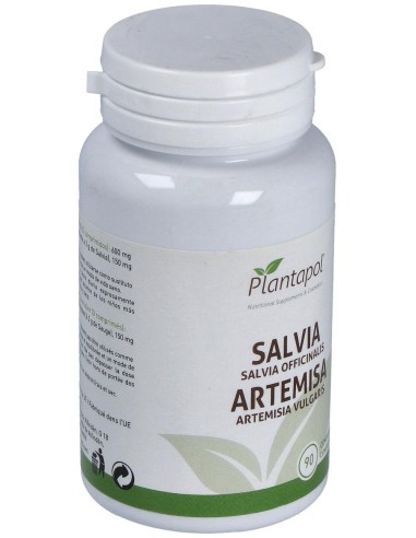 Salvia y Artemisia (90 Comprimidos 530 Mg) de Plantapol