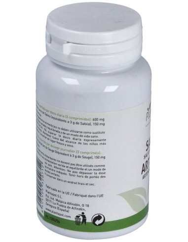 Salvia y Artemisia (90 Comprimidos 530 Mg) de Plantapol
