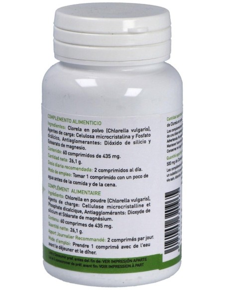 Chlorella 435Mg 60Comp. de Plantapol