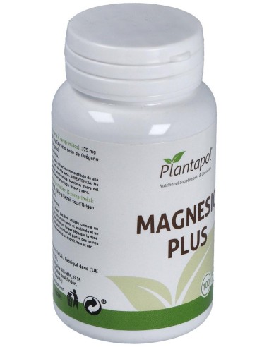 Magnesio Plus (100 Comprimidos 520 Mg) de Plantapol
