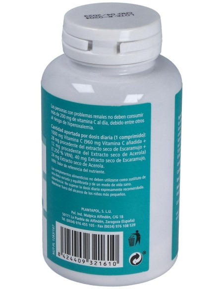 Vitamina C Plus 1000 60Comp. de Plantapol