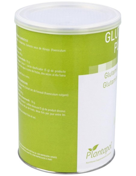 Gluta Int Plus (Glutamina, Hinojo) Polvo 500Gr. de Plantapol