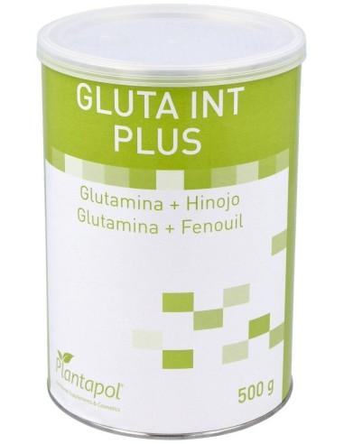 Gluta Int Plus (Glutamina, Hinojo) Polvo 500Gr. Plantapol