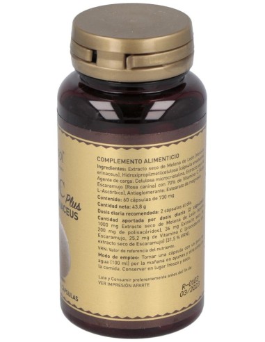 Rdsc Plus Melena De Leon + Escaramujo 60Cap. de Plantapol