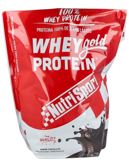Whey Gold Protein Chocolate Bolsa 2Kg. de Nutrisport