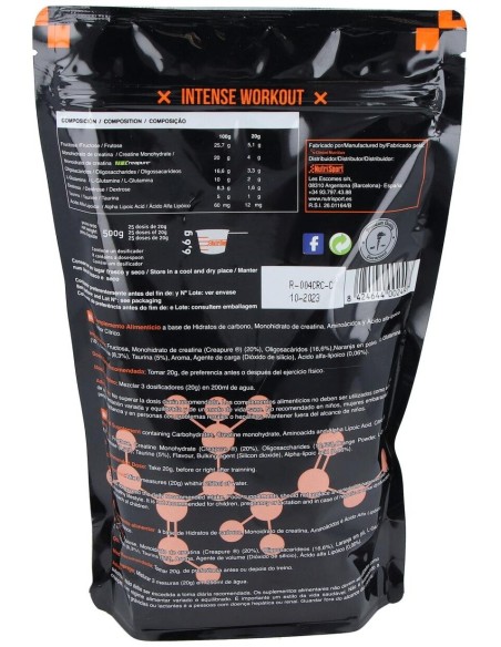 Creatina Celular Citricos Bolsa 500Gr. de Nutrisport