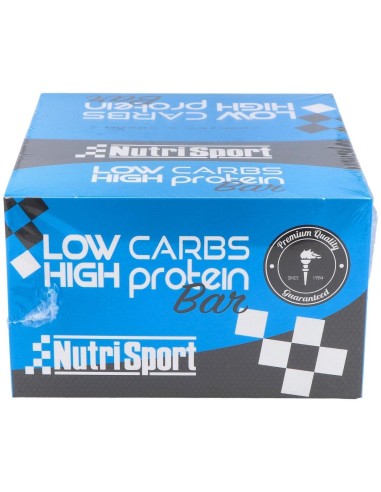 Low Carbs High Protein Cookies-Cream 16Barritas de Nutrisport