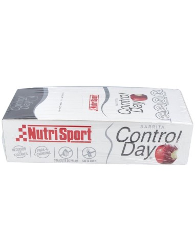 Barrita Yogurt-Manzana Controlday Caja 28Uds. de Nutrisport