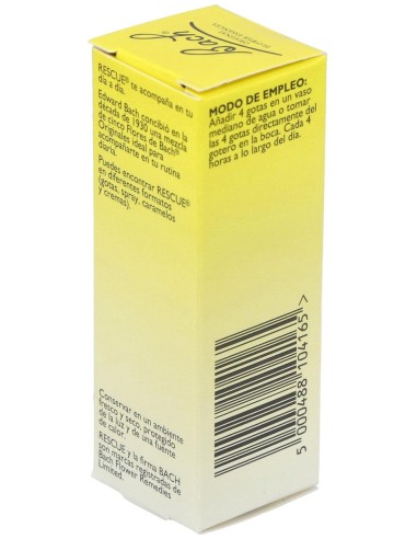 Rescue Remedy Gotas 10Ml. Flores Bach de Flores Bach Original